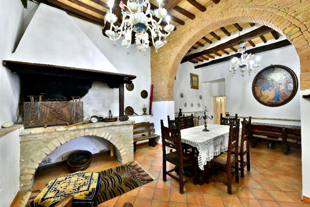 Agriturismo Corvaia Radicofani Exteriör bild
