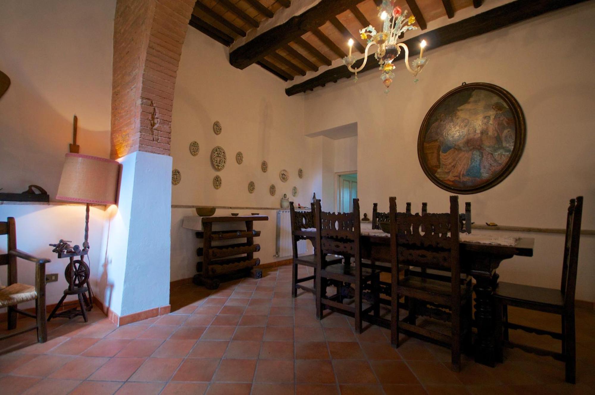 Agriturismo Corvaia Radicofani Exteriör bild