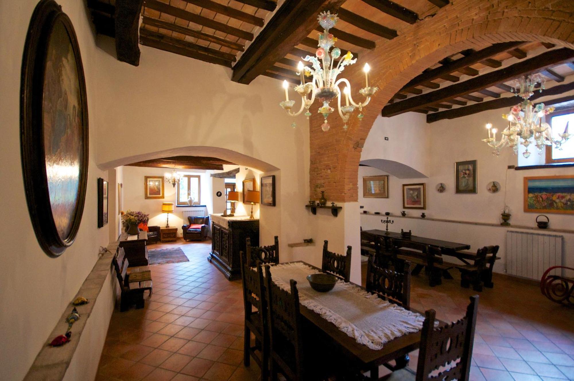 Agriturismo Corvaia Radicofani Exteriör bild