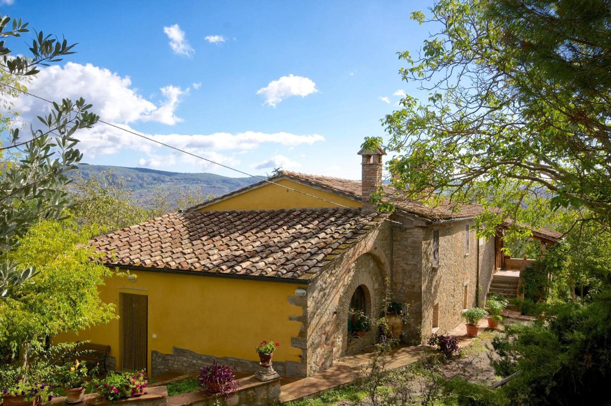 Agriturismo Corvaia Radicofani Exteriör bild