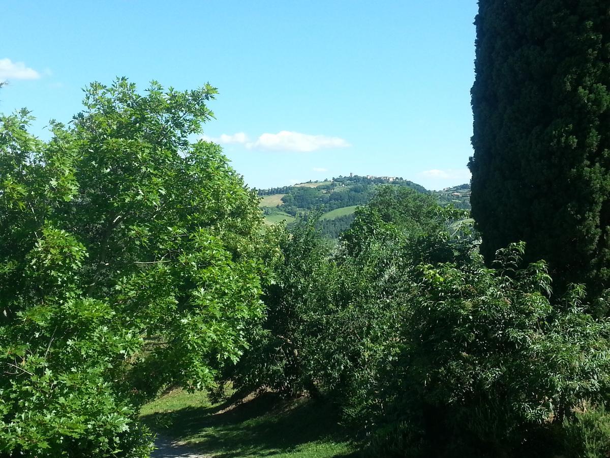 Agriturismo Corvaia Radicofani Exteriör bild